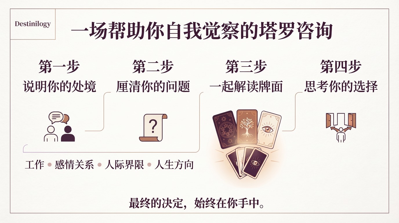 塔罗咨询四个步骤